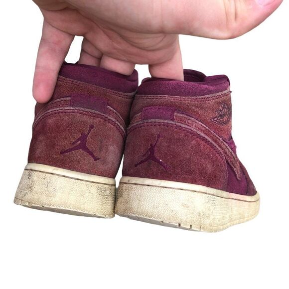 Nike Air Jordan 1 Retro Mid GS 'Bordeaux' Size 5 - Picture 15 of 16